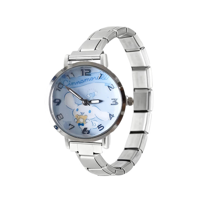 Wholesale Stainless Steel Cartoon Quartz Watch Waterproof Everyday Use Gift Resale