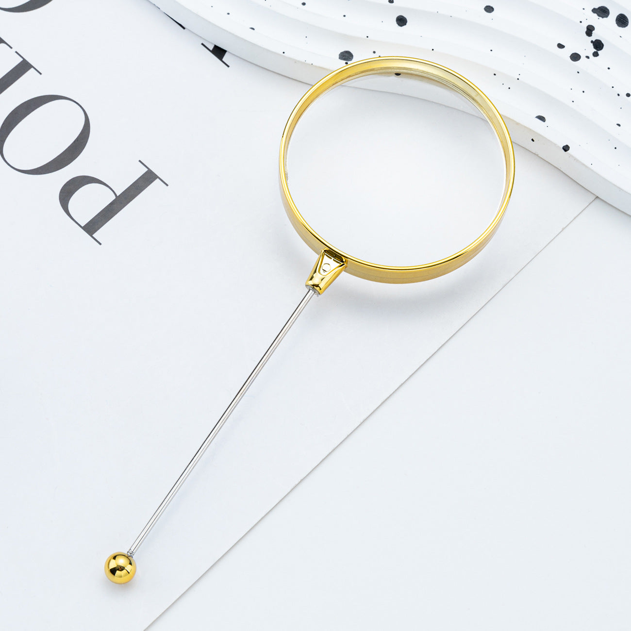 Wholesale  DIY Beadable magnifying glass