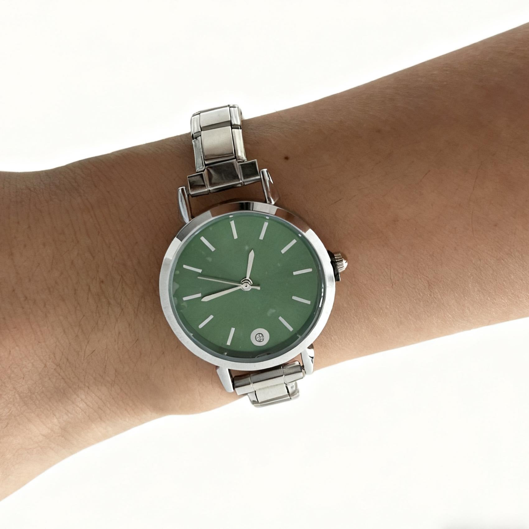Wholesale Creative  Couple DIY Module Splicing Watch