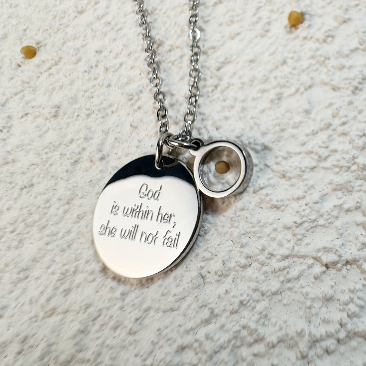 Wholesale  Faith Encourages Wish Necklace