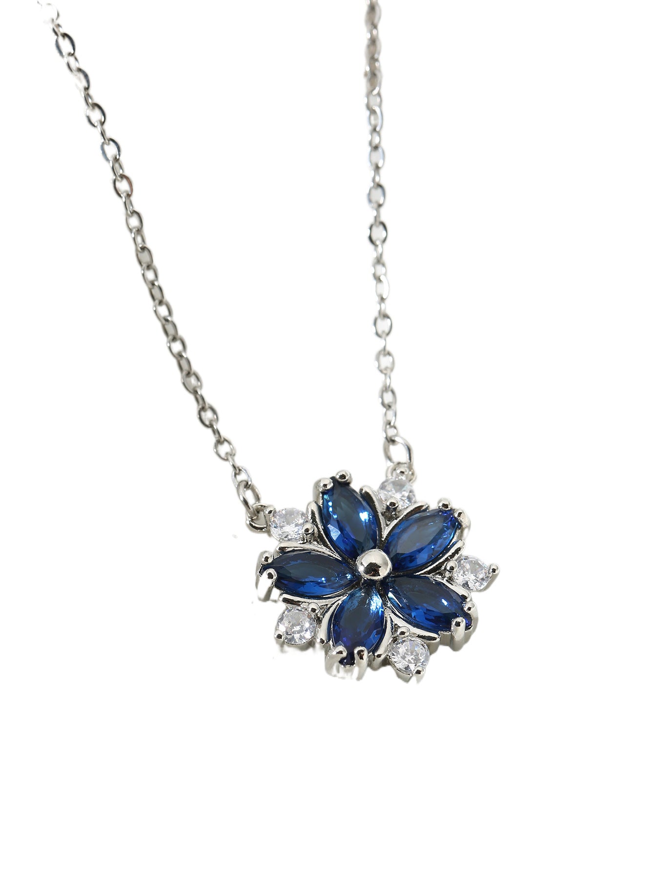 Wholesale  Cherry Blossom Pendant Clavicle Chain Necklaces