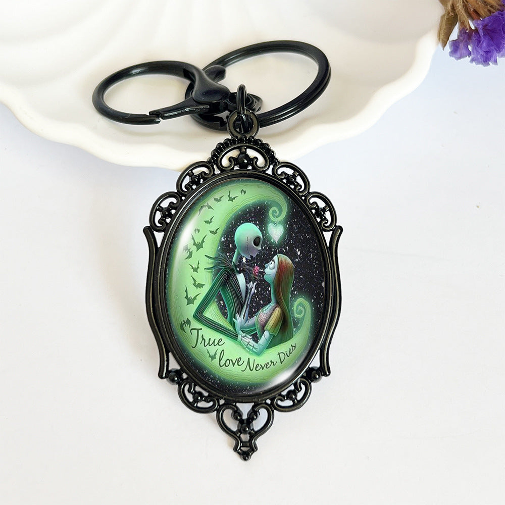 Wholesale Halloween Nightmare Before Christmas Keychains ACC-KC-XiangLian001