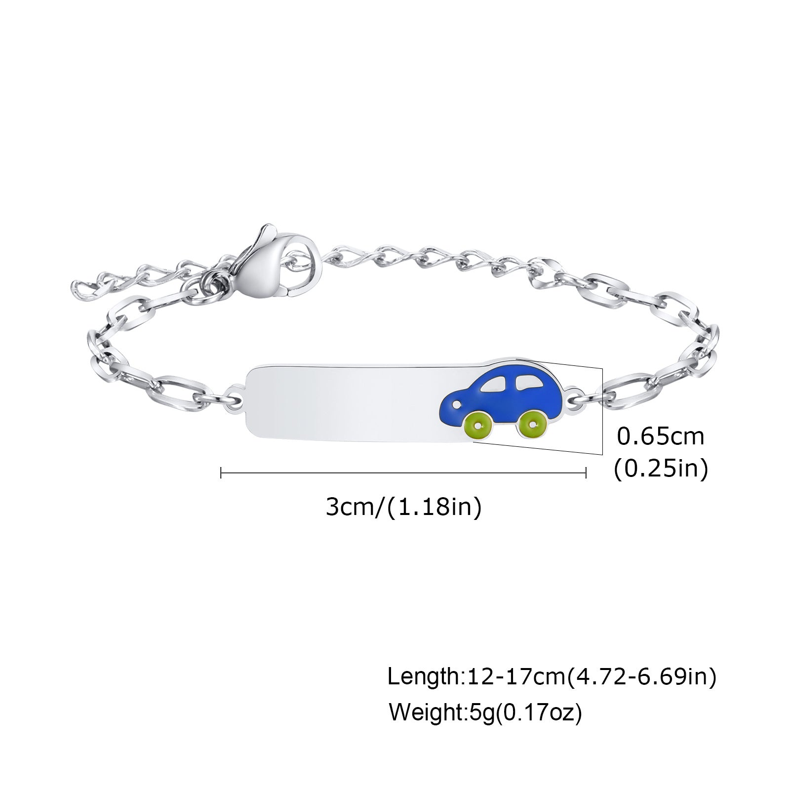 Wholesale Stainless Steel Gold Tone Resin Cute Bracelet For Women Kids Fashion Jewelry Accessory Everyday Casual Gift