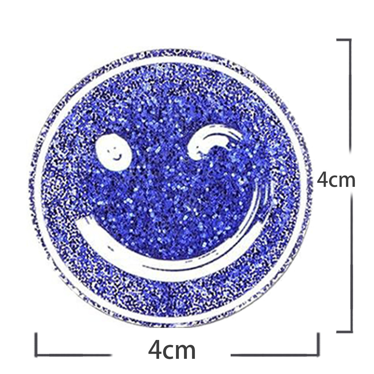 Wholesale Acrylic Retractable Badge Reel Glitter Heart Design Nurse ID Holder