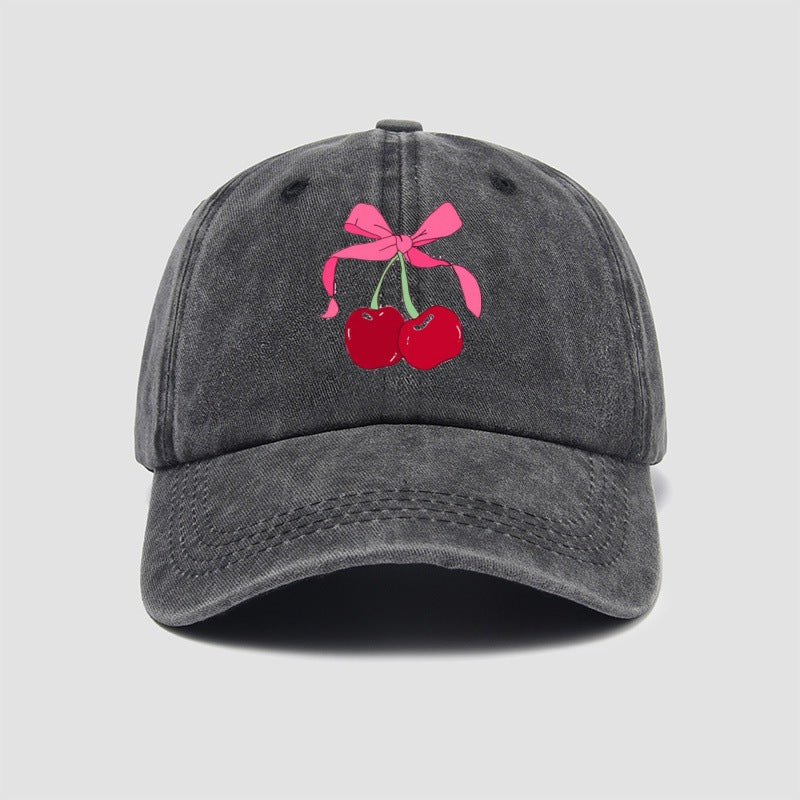 Wholesale Cherry Bow Baseball Cap