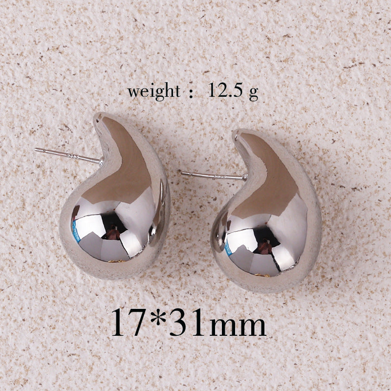 Wholesale Melon Seeds Water Drop Pepper Earrings Ear Studs ACC-ES-Ruib001