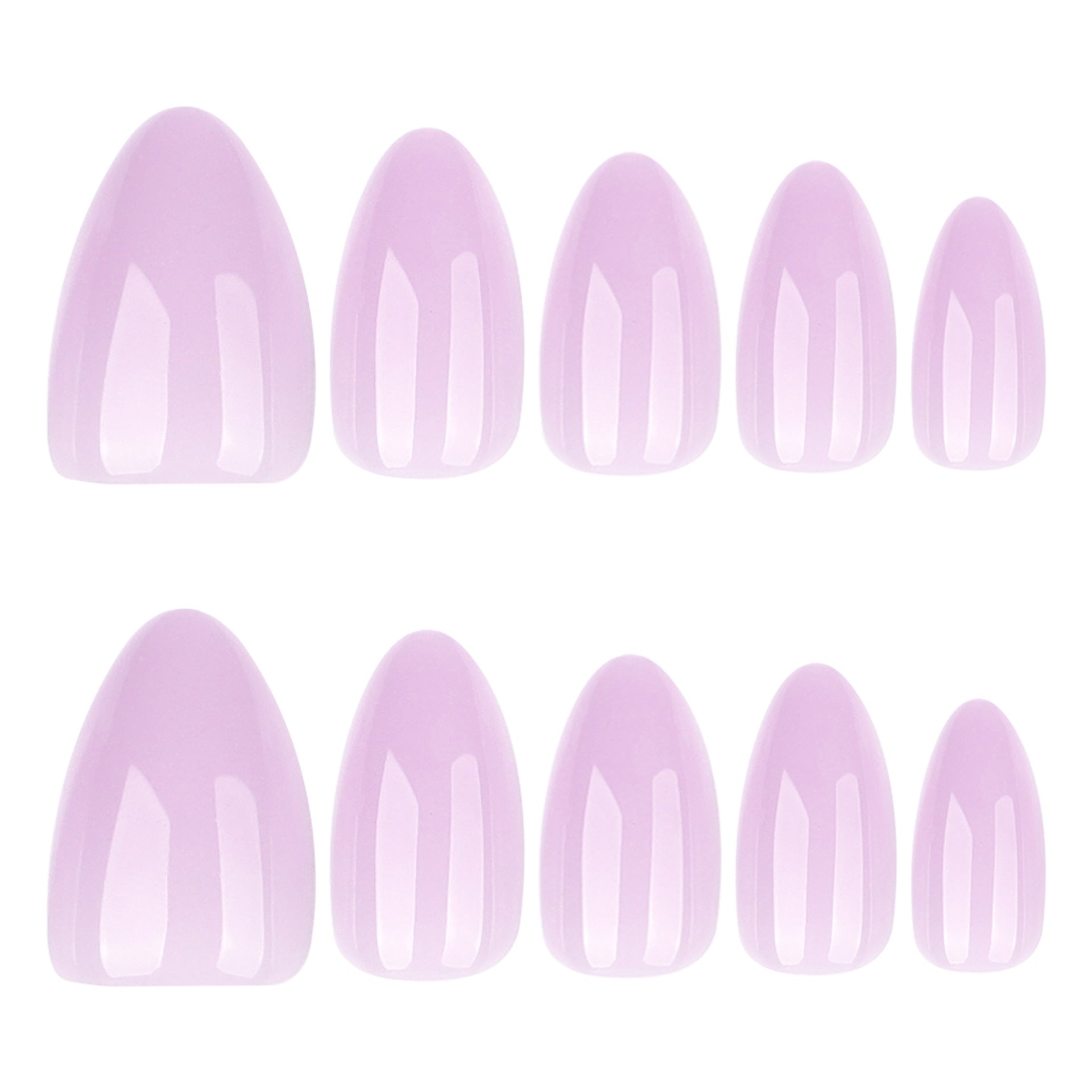 Wholesale 24 Pieces/box Purple Bow Nails Kits Nail Stickers