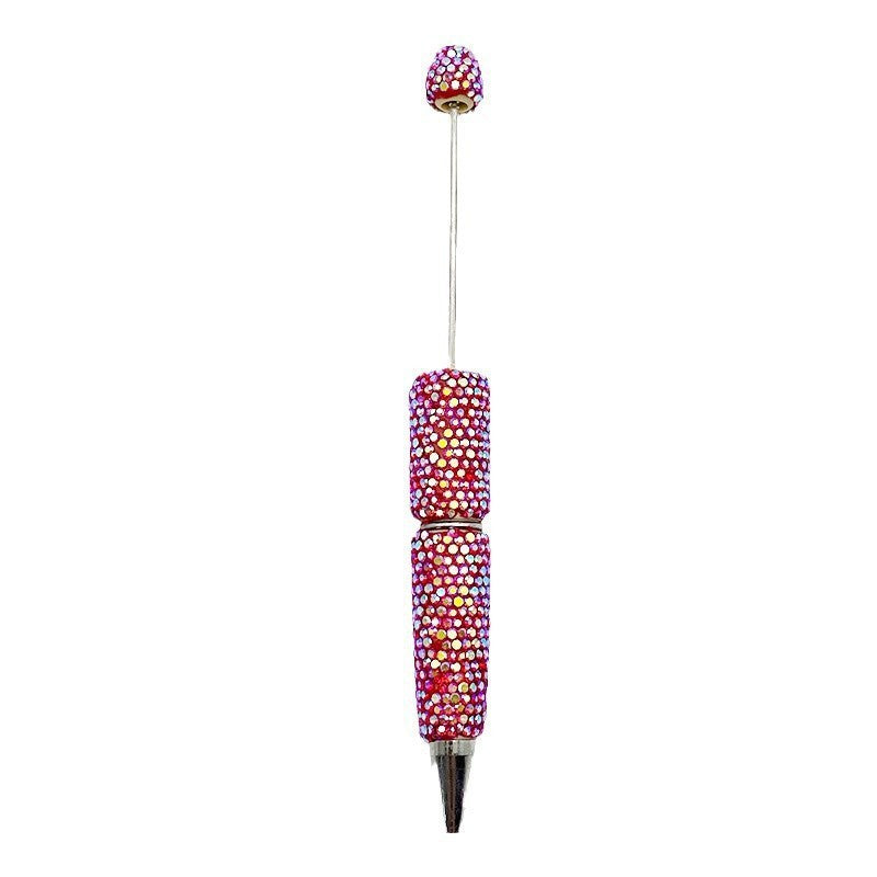 Wholesale DIY Plated Colorful Full Diamond Beadable Pen