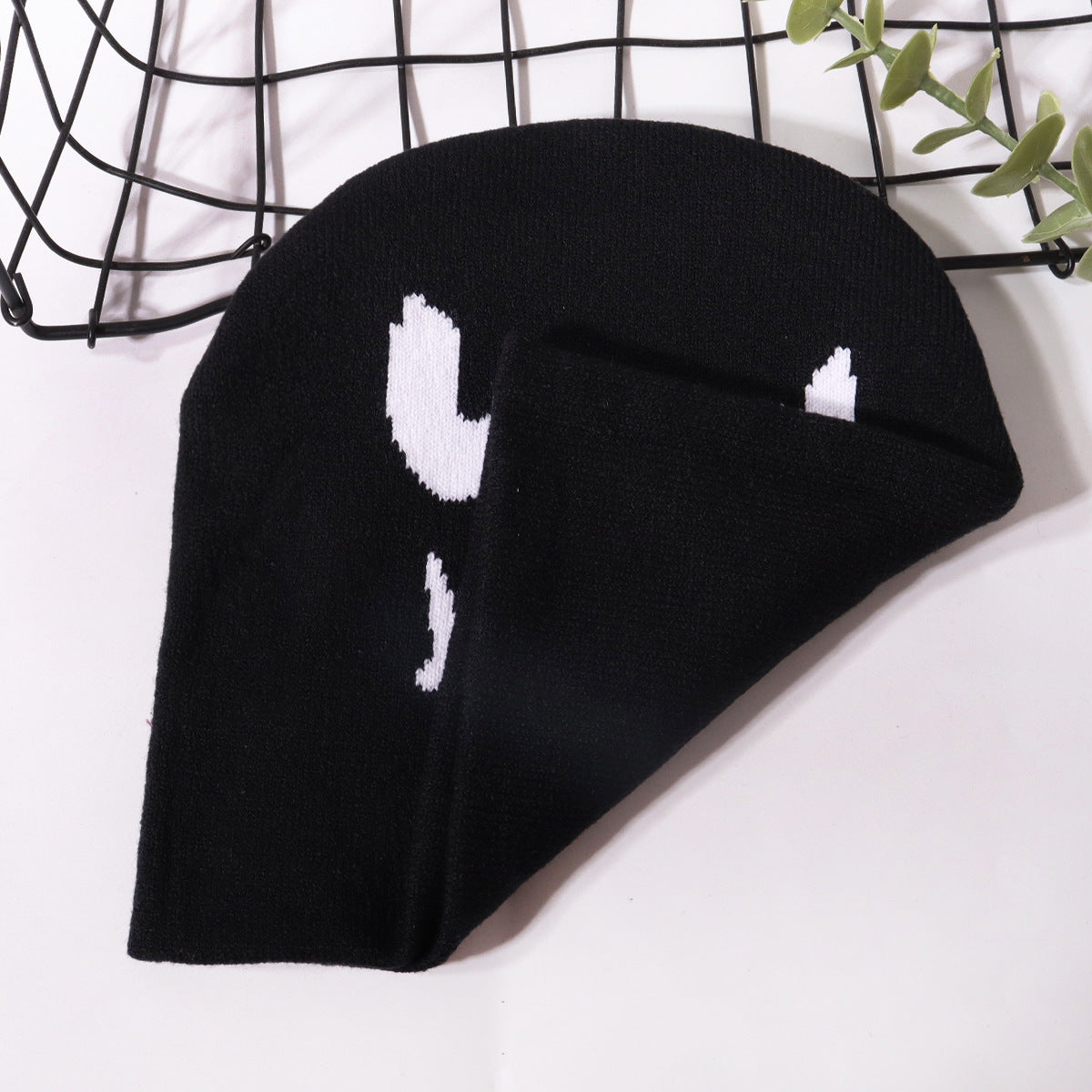 Wholesale Halloween Funny Pumpkin Jacquard Knitted Hat ACC-HT-Junl008
