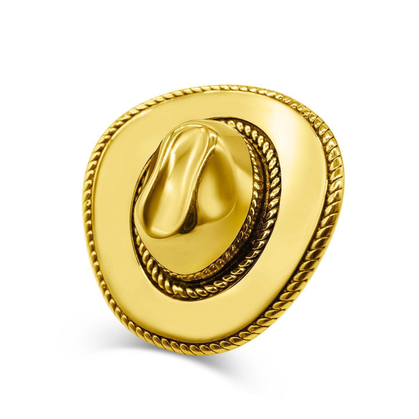 Wholesale Stainless steel Western cowboy boot gothic necklace Cuban chain necklace