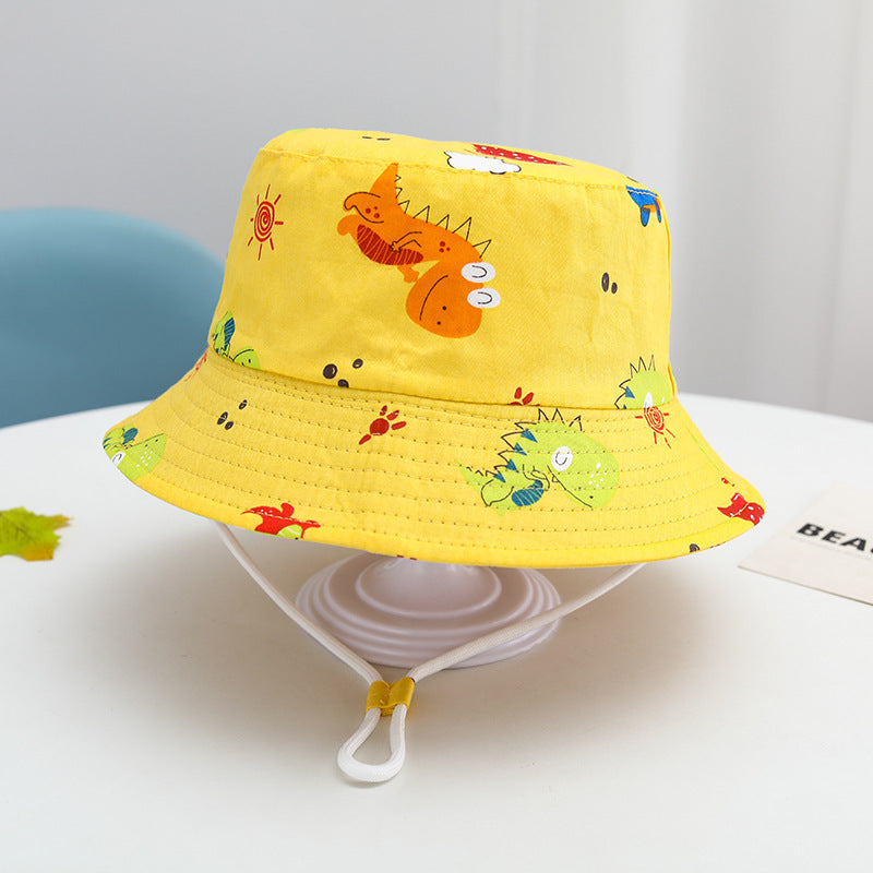 Wholesale Children's Fisherman Hat Multi Size Animal Cartoon Basin Hat Kids Bucket Hat ACC-KH-TuYu001