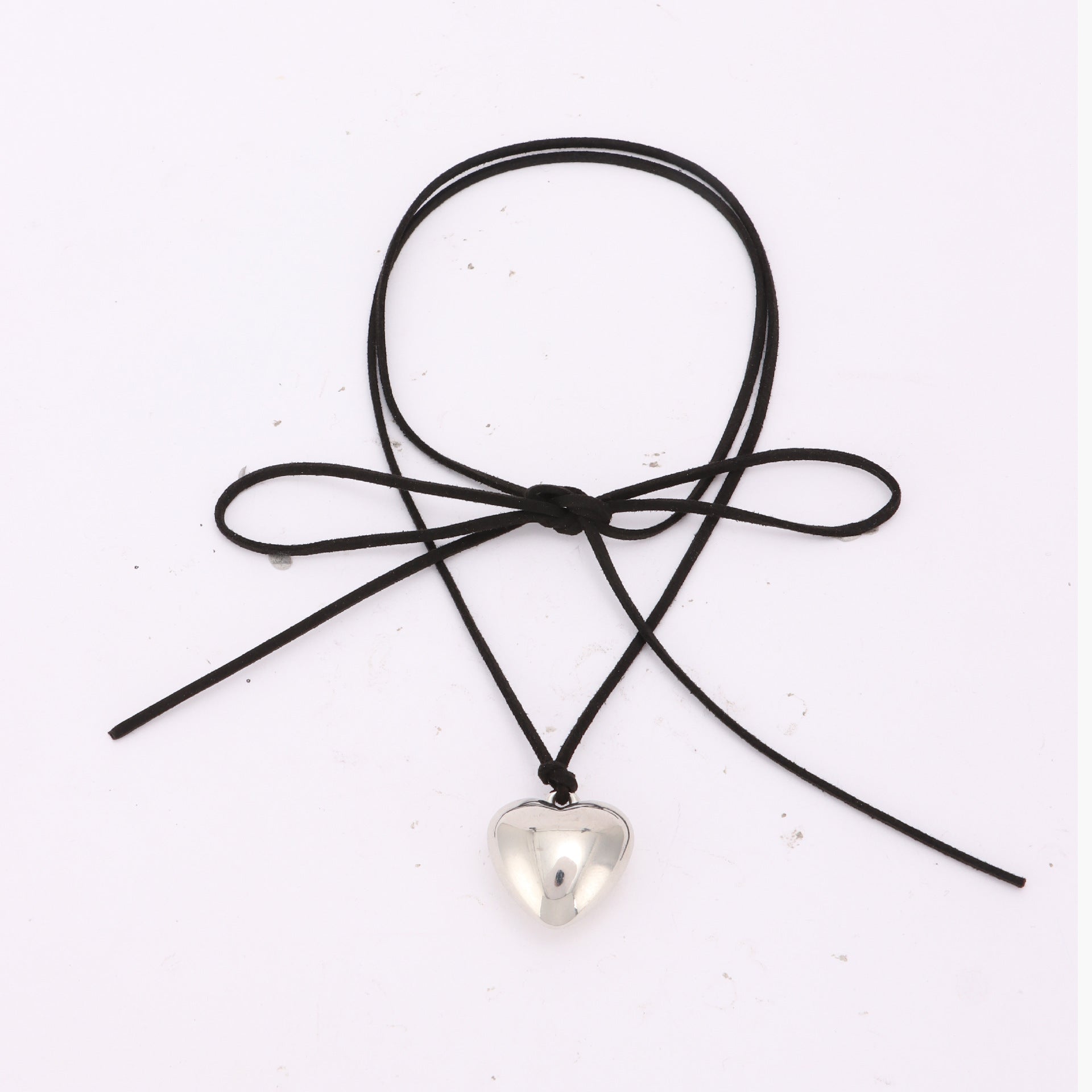 Wholesale Love Shaped Pendant Necklace Acrylic Clavicle Chain Choker Necklace ACC-NE-Yunh002