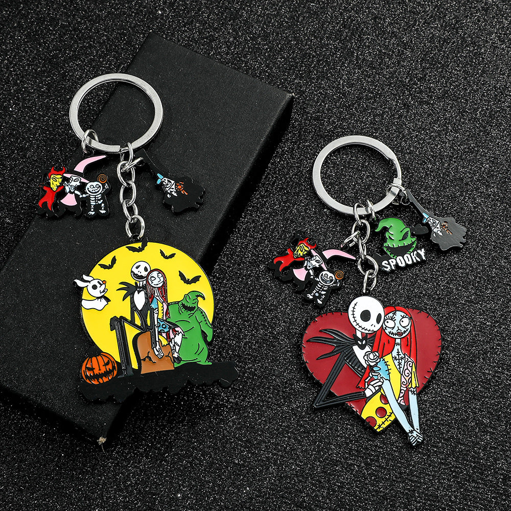 Wholesale Halloween Cartoon Anime Metal Keychains ACC-KC-YBY002