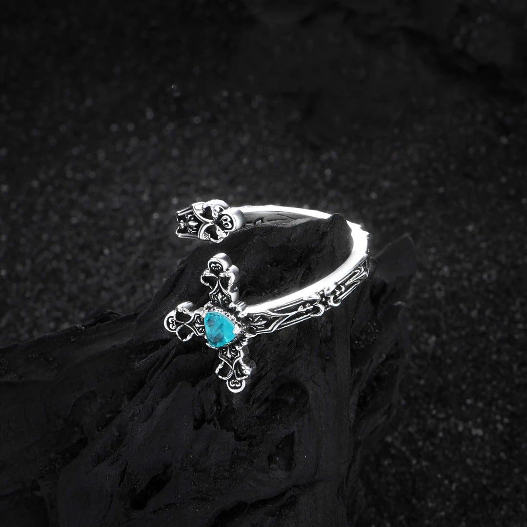 Wholesale  Thorns Love Red Diamond Open Ring