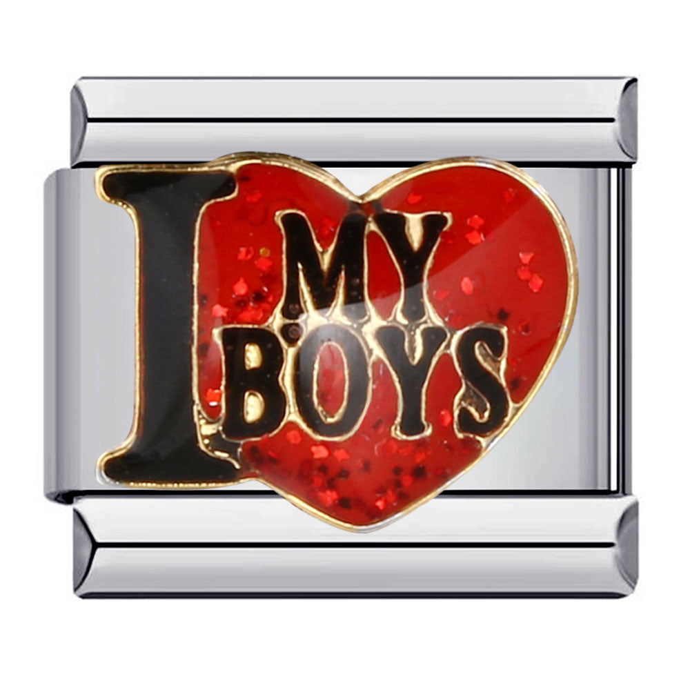 Wholesale Italian Charm Bracelet 9mm DIY Splicing Removable Family Member Element Stainless Steel Composable Bracelet