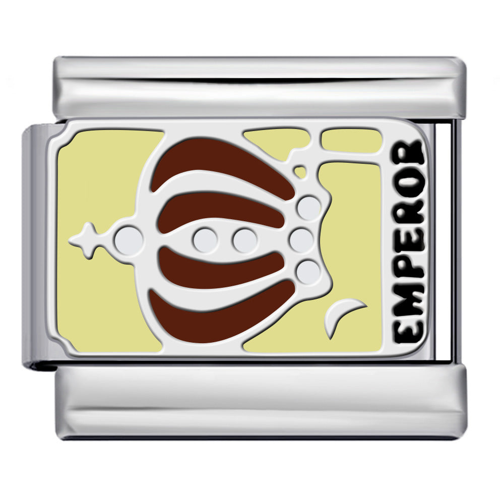 Wholesale Italian Modular Stainless Steel Tarot Card SeriesDIY Bracelet