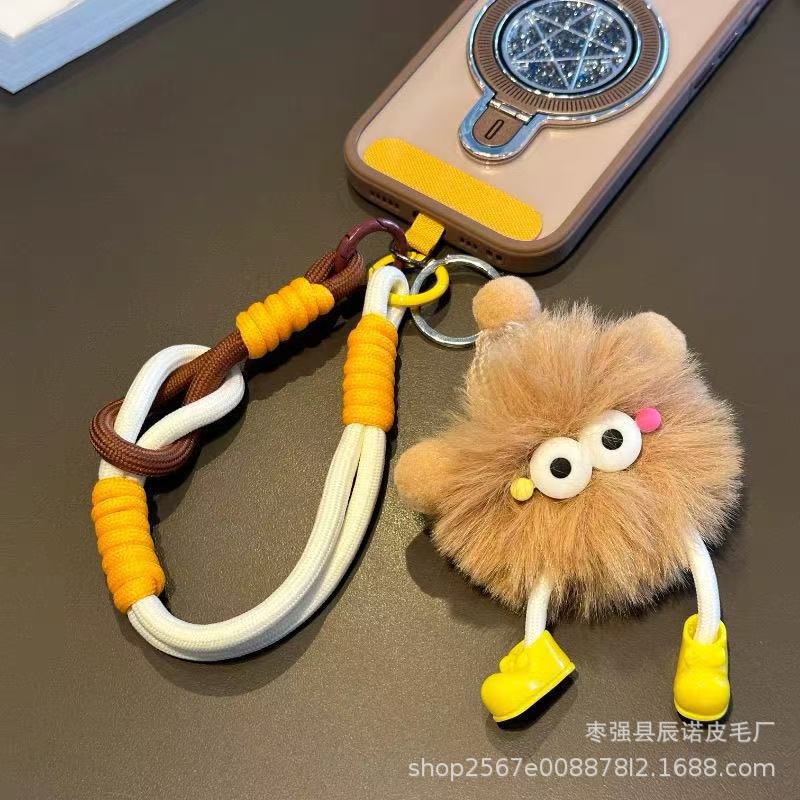 Wholesale Dopamine briquette mobile phone  Keychains