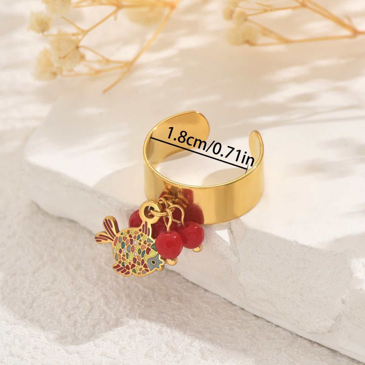 Wholesale Geometric Drop Oil Ring