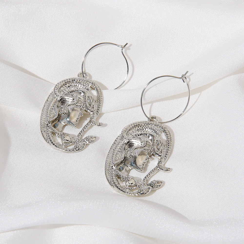 Wholesale Exaggerated Snake Earrings