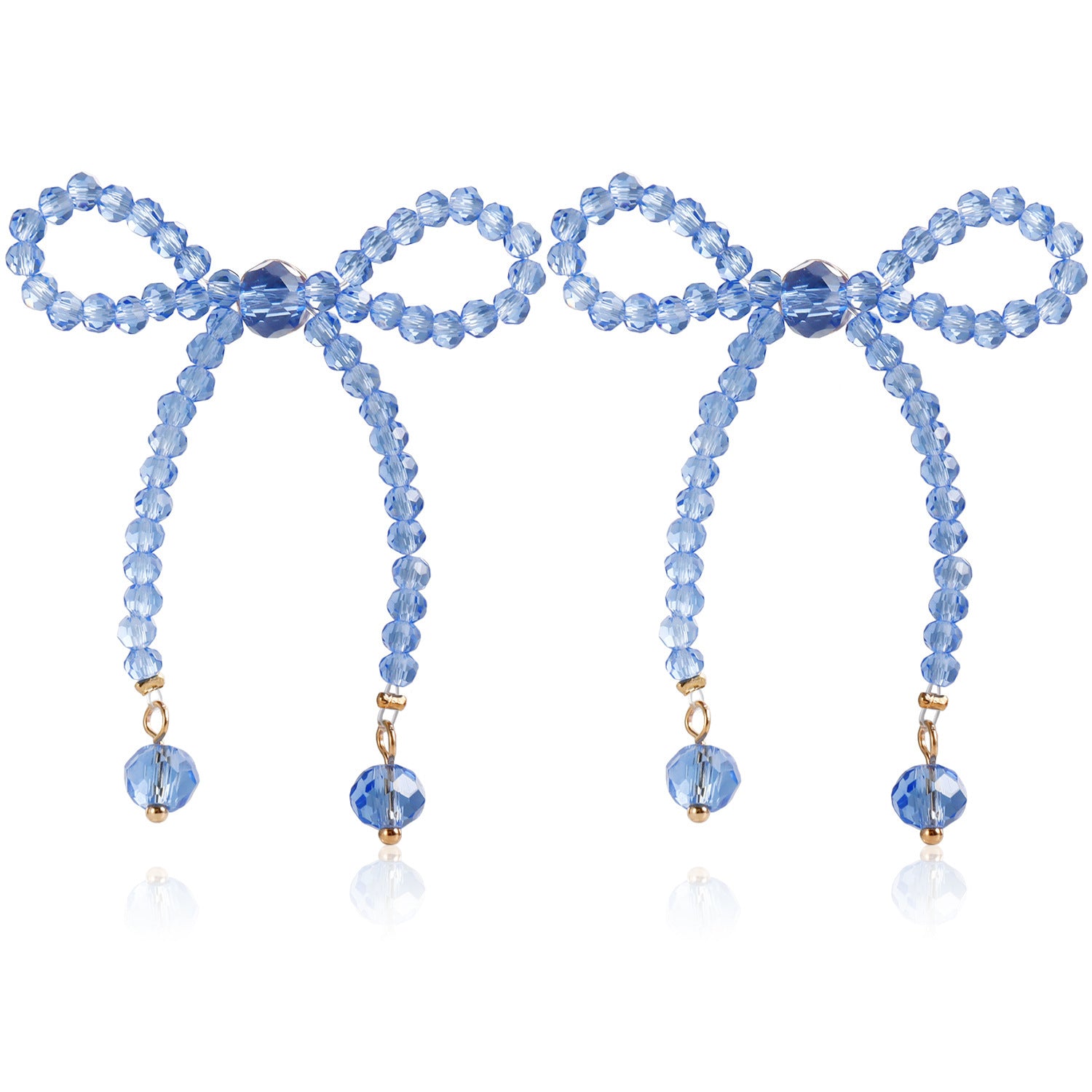 Wholesale Vintage Bow Hand Braided Earrings ACC-ES-Miaosi001