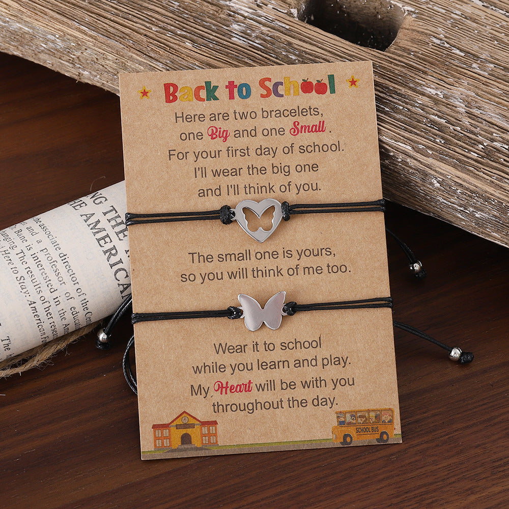 Wholesale Back to School Teacher's Day Love Braided Bracelet ACC-BT-zhiyu006