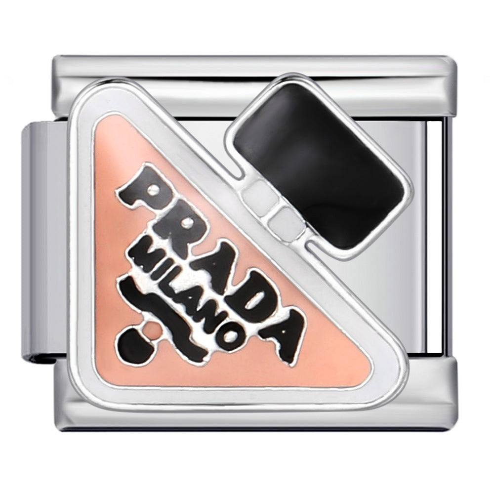 Wholesale Italian Charm Bracelet 9mm DIY Splicing Removable Gift Perfume Stainless Steel Composable Bracelet