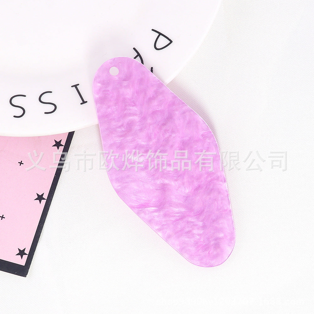 Wholesale 10PCS DIY Acrylic Letter Keychain/ Bookmark