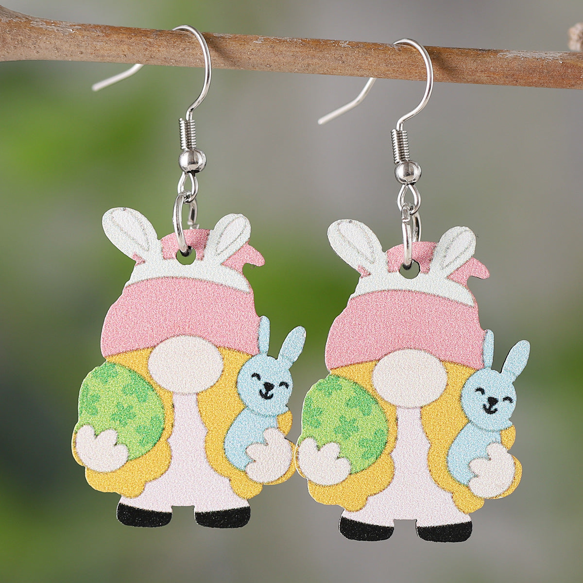Wholesale  Easter football baseball rugby basketball egg rabbit dwarf pendant earrings