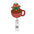 Wholesale Christmas Fun Acrylic Retractable Keychain Badge Reels