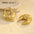 Wholesale Retro 18K Gold Plated Stainless Steel Earrings