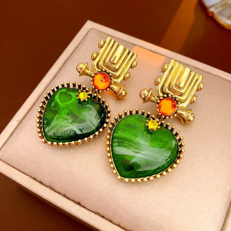 Wholesale Second-hand Vintage Versatile Retro Earrings ACC-ES-Weim005