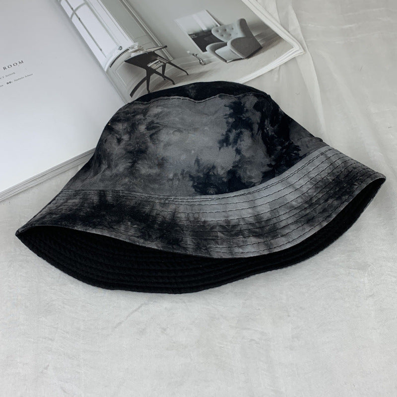 Wholesale  tie-dyed double-sided fisherman hat bucket hat