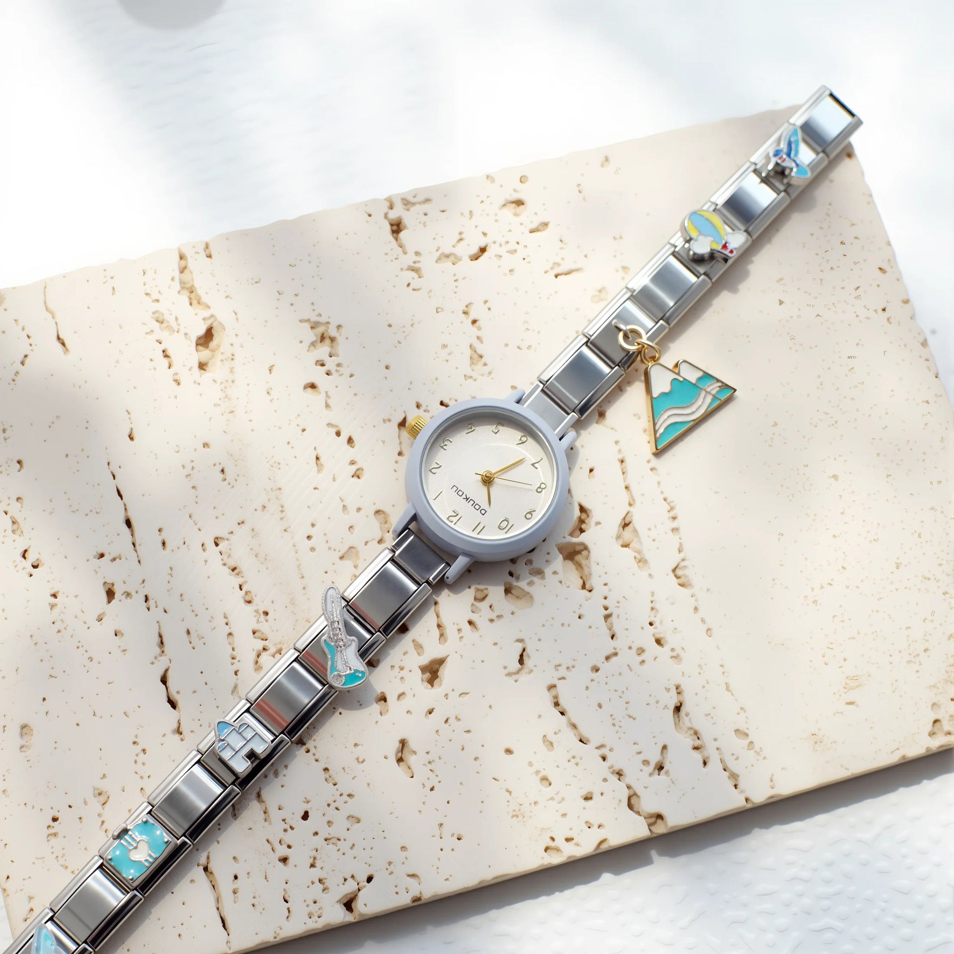 Wholesale Italian Charm Bracelet Quartz Watch