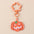 Wholesale  Cartoon Fun Halloween Series Pumpkin Skull Acrylic Keychain