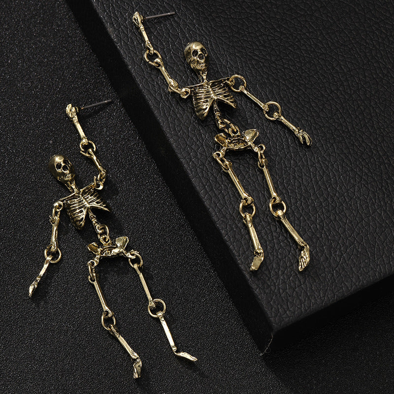 Wholesale Halloween skull earrings