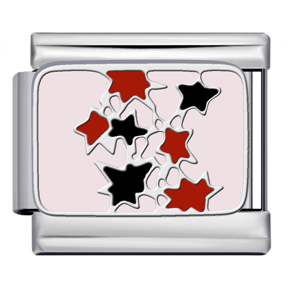 Wholesale  Italian Charm Bracelet 9mm DIY Welded Oil DripCreative Stainless Steel Composable Bracelet