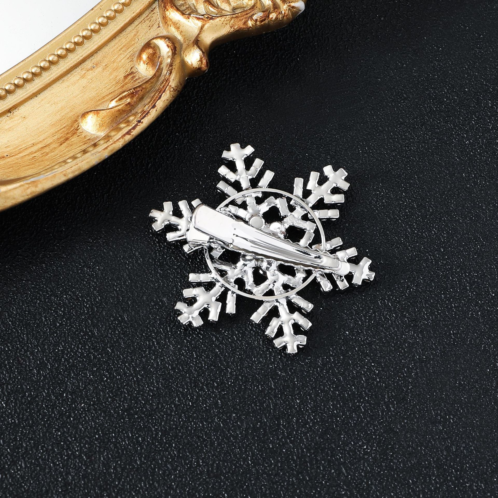 Wholesale  Christmas snowflake ladies hair clip
