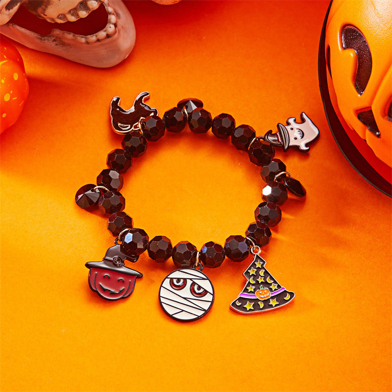 Wholesale Halloween Series Bracelets Cute and Funny Style Cartoon Pendants Ghost Bracelet