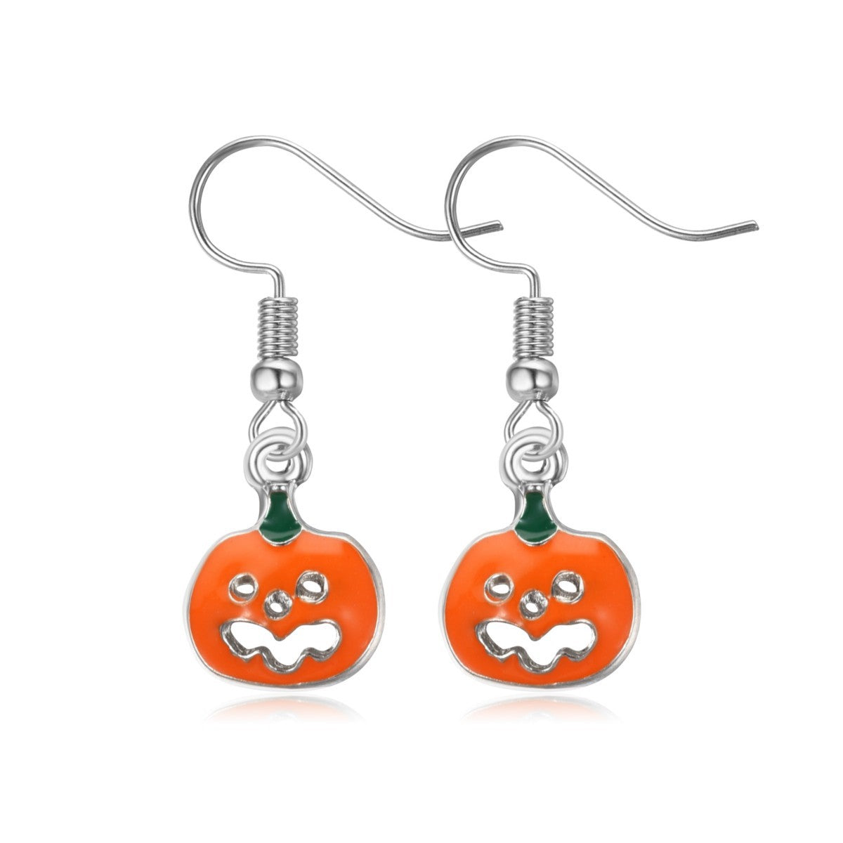 Pendientes de calabaza de calavera de calavera de terror de la serie al por mayor