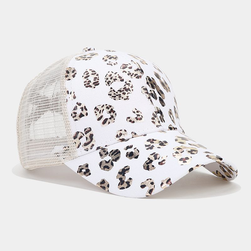 Wholesale Western Style Sunflower Cow Pattern Aztec Ponytail Hat Mesh Cap Baseball Cap ACC-HT-LvYi001