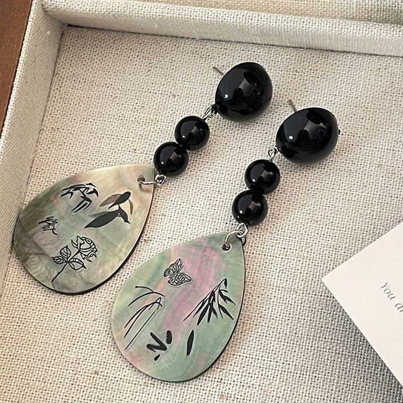 Wholesale Gold Plated Chinese Style Earrings with Bamboo Design,  Fashion Accessory for Resale