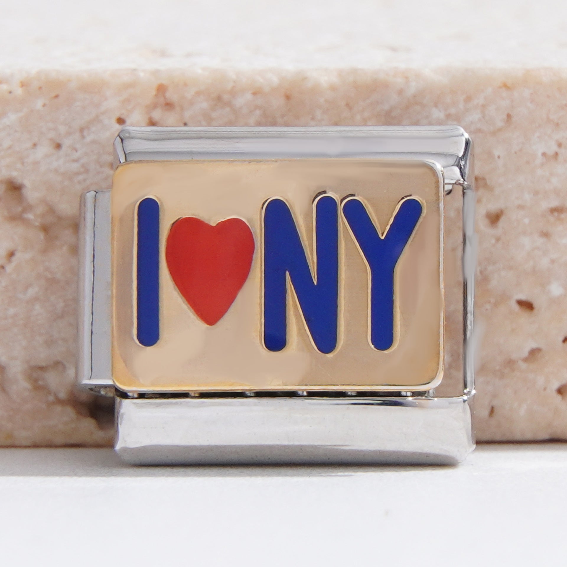 Wholesale Italian Charm Bracelet 9mm DIY Splicing Creative Pattern Stainless Steel Composable Bracelet