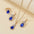 Wholesale Water Drop Heart Diamond Necklace Earring Set