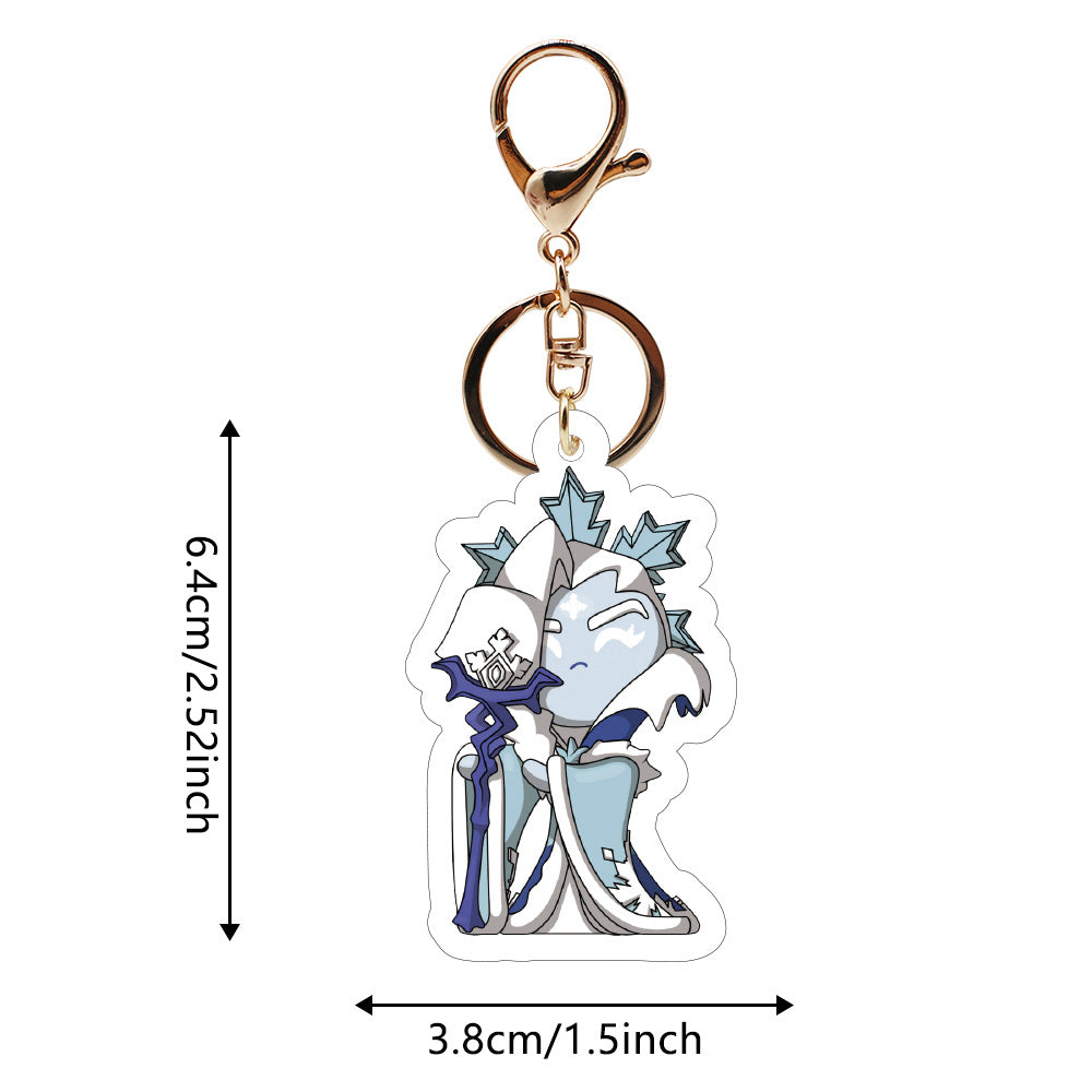 Wholesale  Cookie Acrylic Keychain  ACCVIP