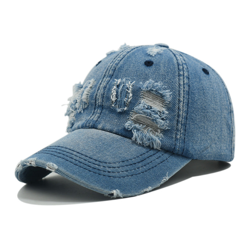 Wholesale  Ripped Edge Ripped Hole Baseball Hat