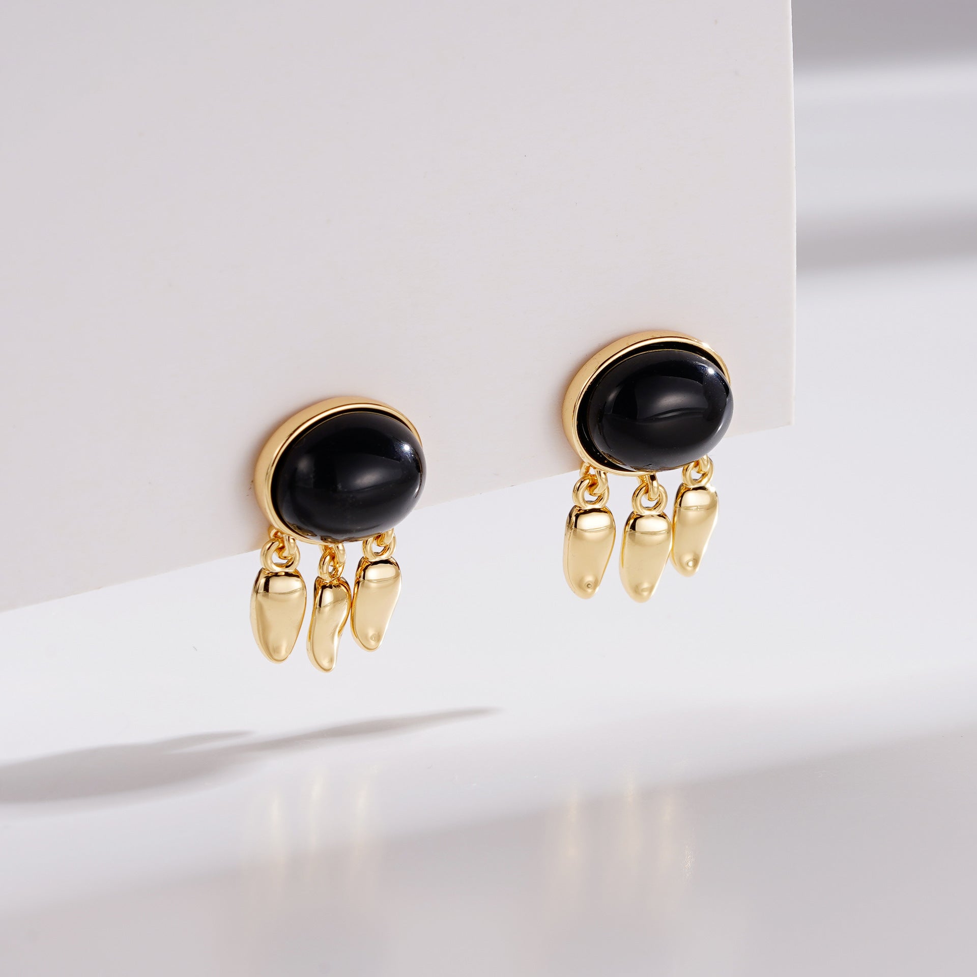 Wholesale  onyx drop earrings