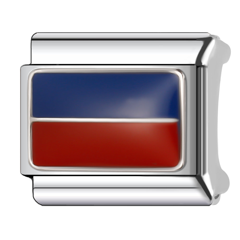 Wholesale Italian Charm Bracelet 9mm DIY Splicing Creative Pattern Stainless Steel Composable Bracelet