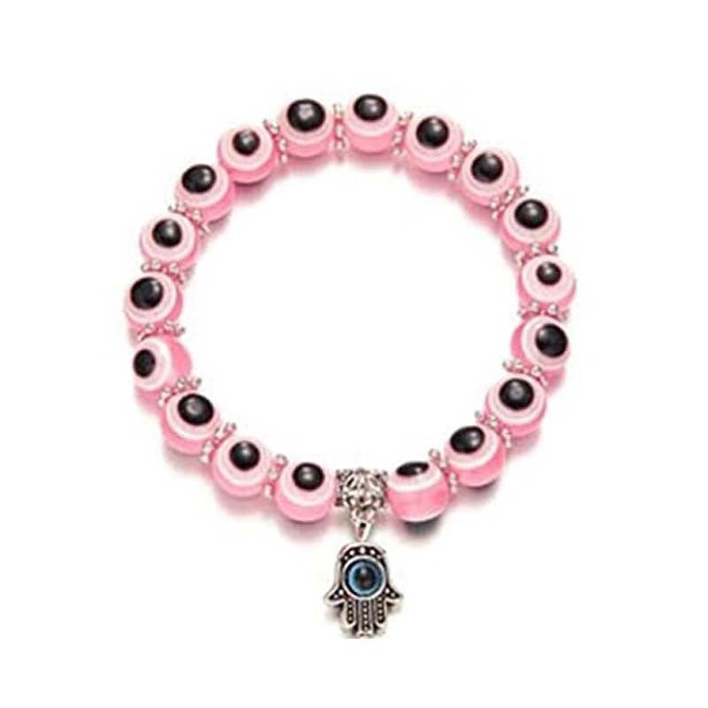 Wholesale Resin Ball Devil's Eye Bead Bracelet ACC-BT-Yunh002