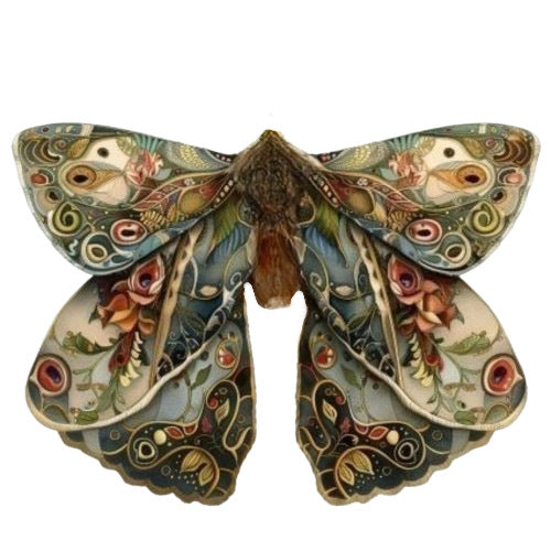 Wholesale Cartoon Butterfly Acrylic Earrings