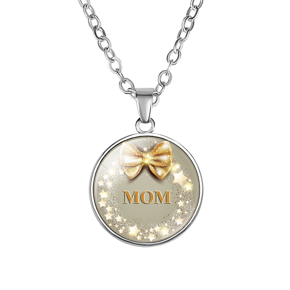 Wholesale  accessories MOM love MOM love pendant necklace